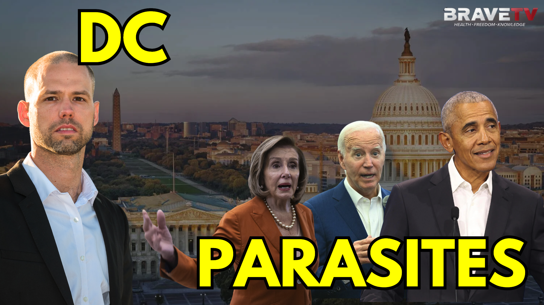 Brave TV – Ep 1814 – The DC Swamp is FULL of Parasites – Operation Paperclip & Disease